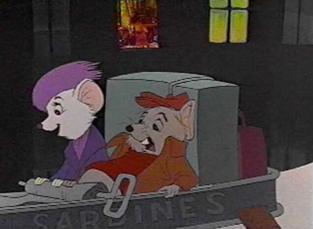 Nude image in Disney's The Rescuers