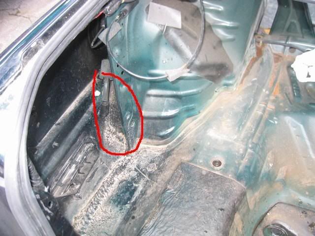 1991 Honda accord trunk water leak