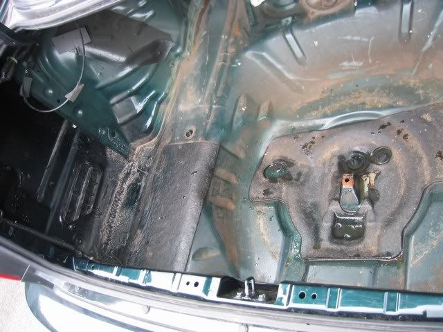 2007 Honda accord trunk water leak #4