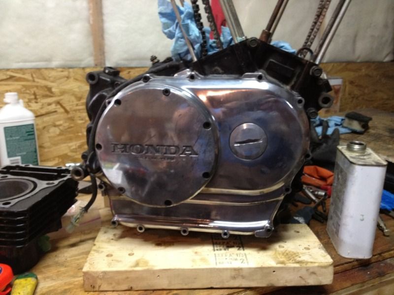 1983 Honda shadow 750 rebuild pictures #6