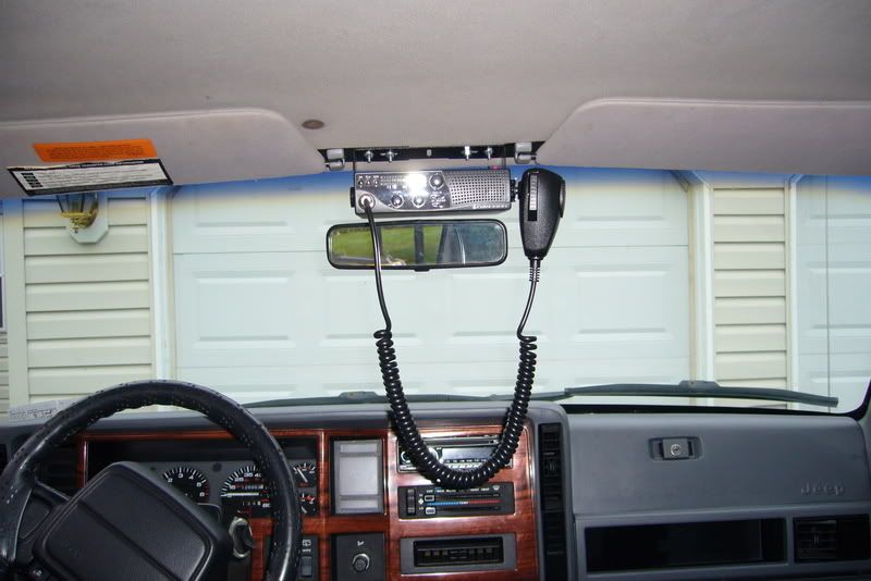 Jeep cherokee cb radio antenna mount