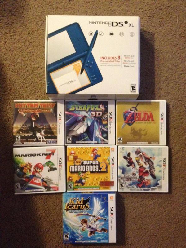 3DS Games,Mad Catz Fightstick,DSI XL System and Vita games for sale!
