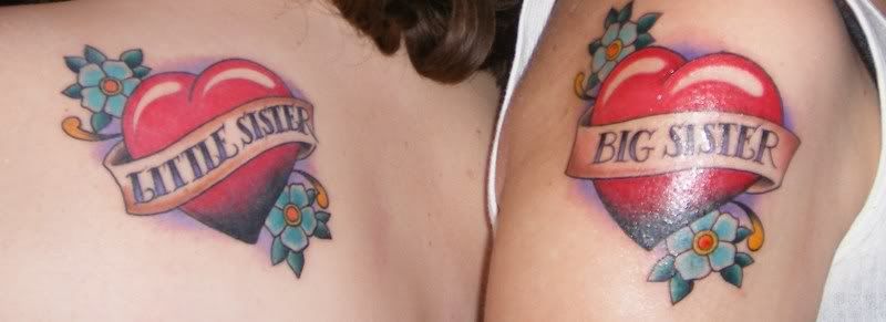 sister tattoo. tattoo quotes for sisters.