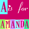 a is for amanda