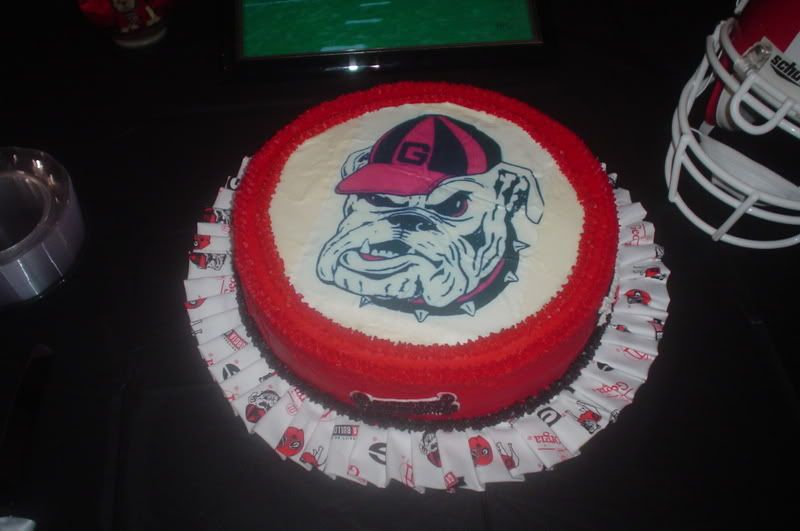 Bulldog Grooms Cake