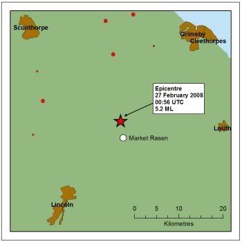 Market Rasen Earthquake