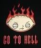 Stewie says go to hell