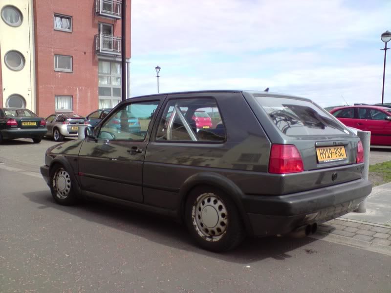MK2 Golf GTI tailgate Grey with Glass and Spoiler 