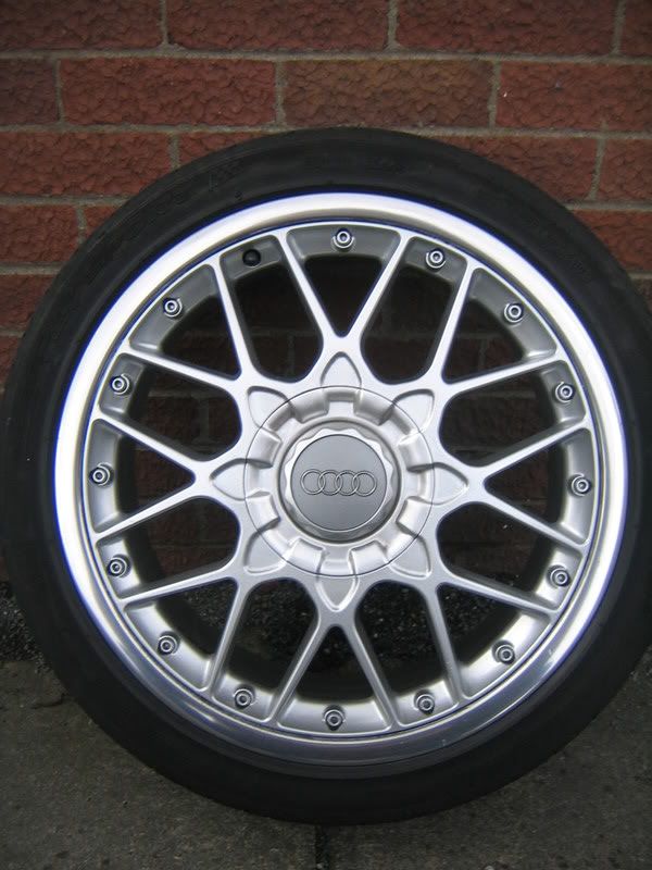 18 x 8 Audi TT BBS With polished Lips Image 9 x 16 3pc Modenlines