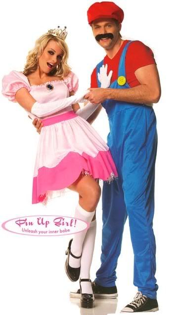 princess peach and mario costumes. Mario and Princess Peach