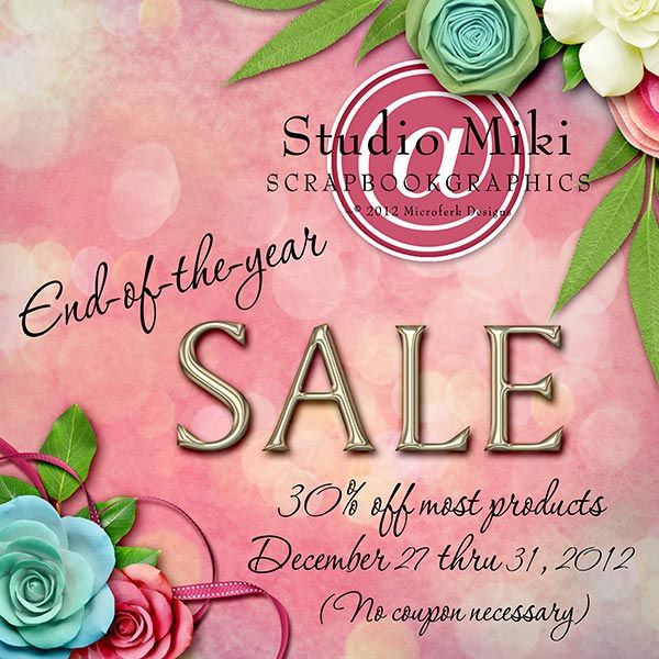 End of the Year sale