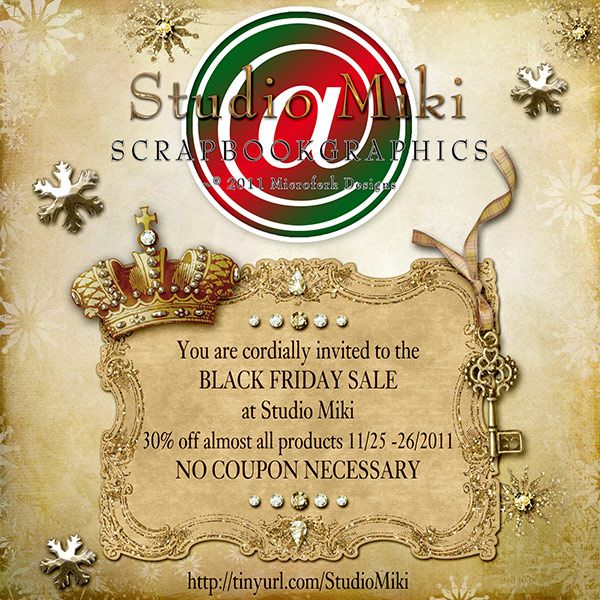 Black Friday Sale 2011
