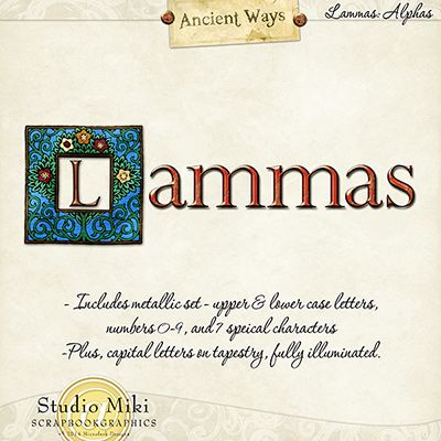 Ancient Ways Lammas Alphas
