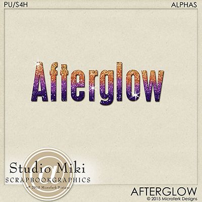 Afterglow Alphas