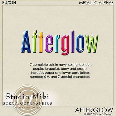 Afterglow Metallic Alphas