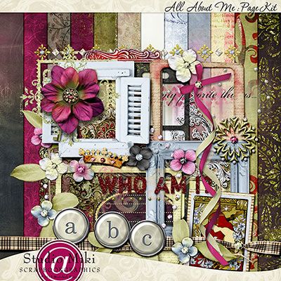 All About Me Page Kit