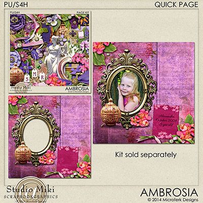 Ambrosia Quick Page