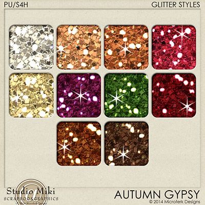Autumn Gypsy Glitters