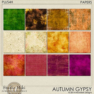 Autumn Gypsy Papers