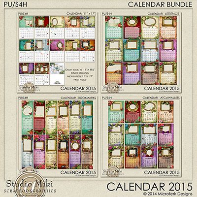 Calendar 2015 Bundle