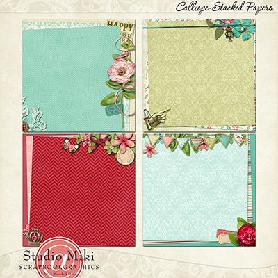 Calliope Stacked Papers