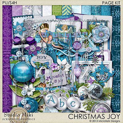 Christmas Joy Page Kit