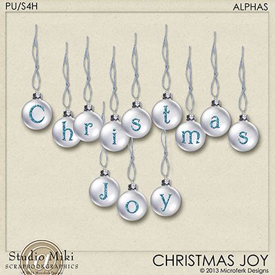 Christmas Joy Alphas