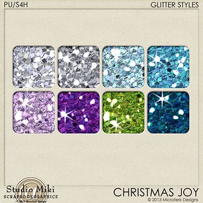 Christmas Joy Glitters
