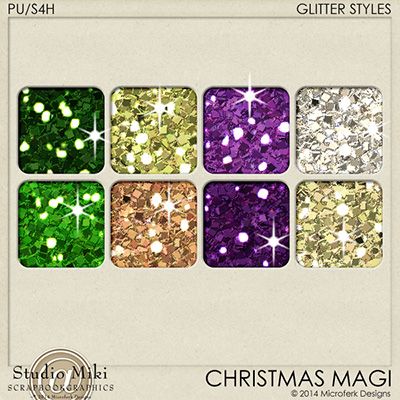 Christmas Magi Glitters
