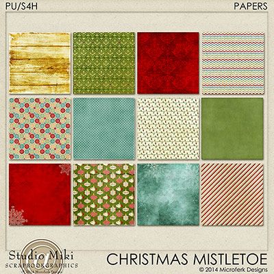 Christmas Mistletoe Papers