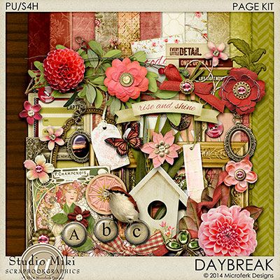 Daybreak Page Kit