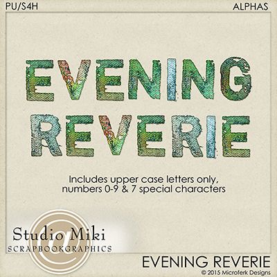 Evening Reverie Alphas