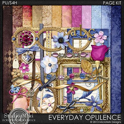 Everyday Opulence Page Kit