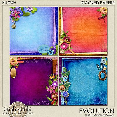 Evolution Stacked Papers