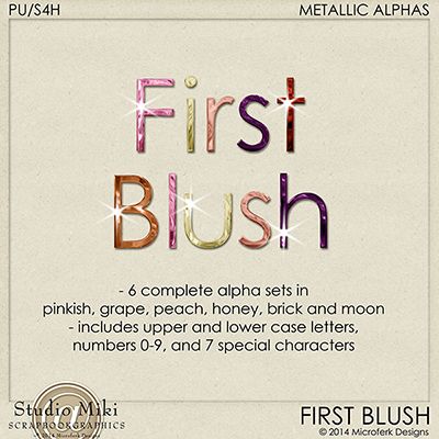 First Blush Metallic Alphas