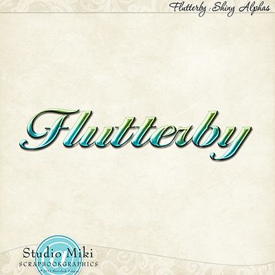 Flutterby Shiny Alphas