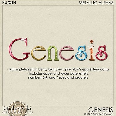 Genesis Metallic Alphas
