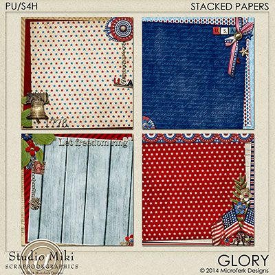 Glory Stacked Papers