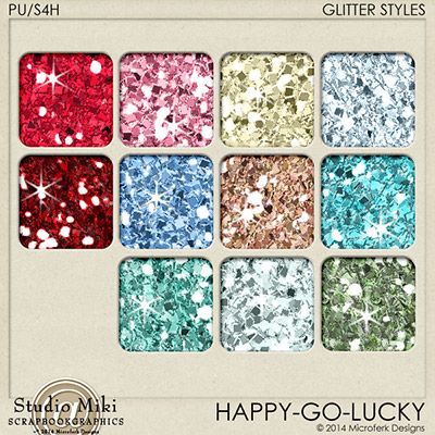 Happy Go Lucky Glitters