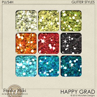 Happy Grad Glitters
