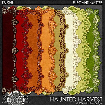 Haunted Harvest Elegant Mattes