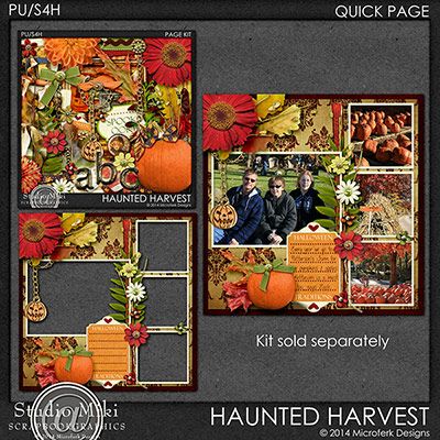 Haunted Harvest Quick Page