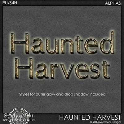 Haunted Harvest Alphas