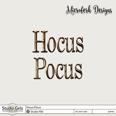 Hocus-Pocus Alphas