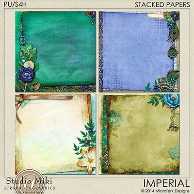 Imperial Stacked Papers