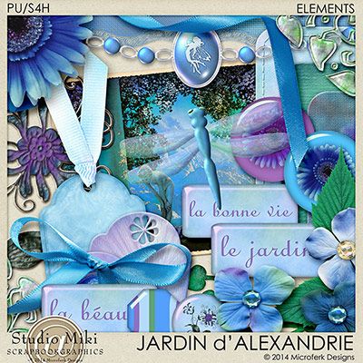 Jardin d'Alexandrie Elements