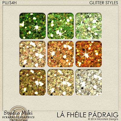 La Fheile Padraig Glitters