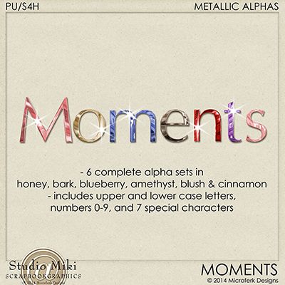 Moments Metallic Alphas