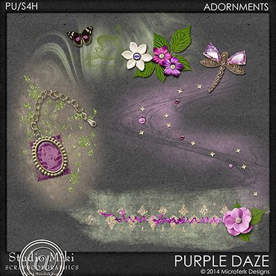 Purple Daze Adornments