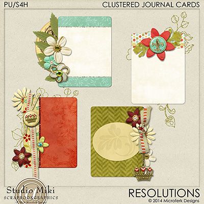 Resolutions Clustered Journal Cards